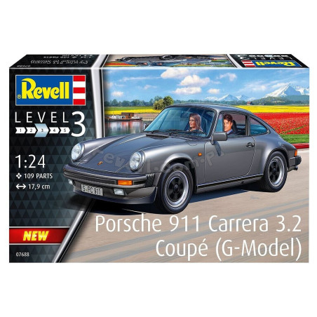 REVELL 1/24 PORSCHE 911 G MODEL COUPE    (07688)