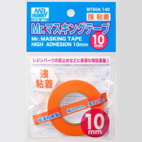 MR.HOBBY MT-604 Mr.MASKING TAPE HIGH     ADHESION 10 mm / taśma maskująca