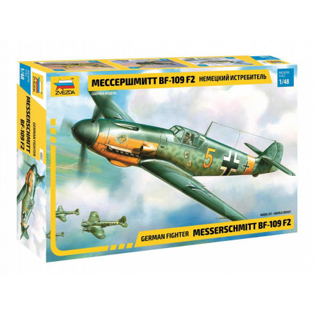 ZVEZDA 1/48 MESSERSCHMITT Bf 109 (4802)