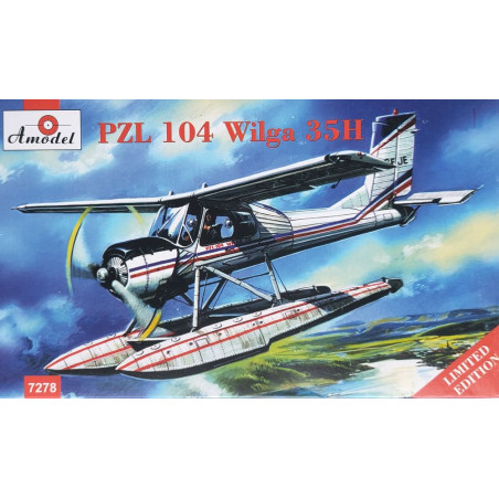 AMODEL 1/72 PZL-104 WILGA 35 W/Flo       (7278)
