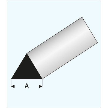 HM PRĘT TRÓJKĄT. PLASTIKOWY 1 - 4*330 mm (MP80380) - zestaw 7 sztuk