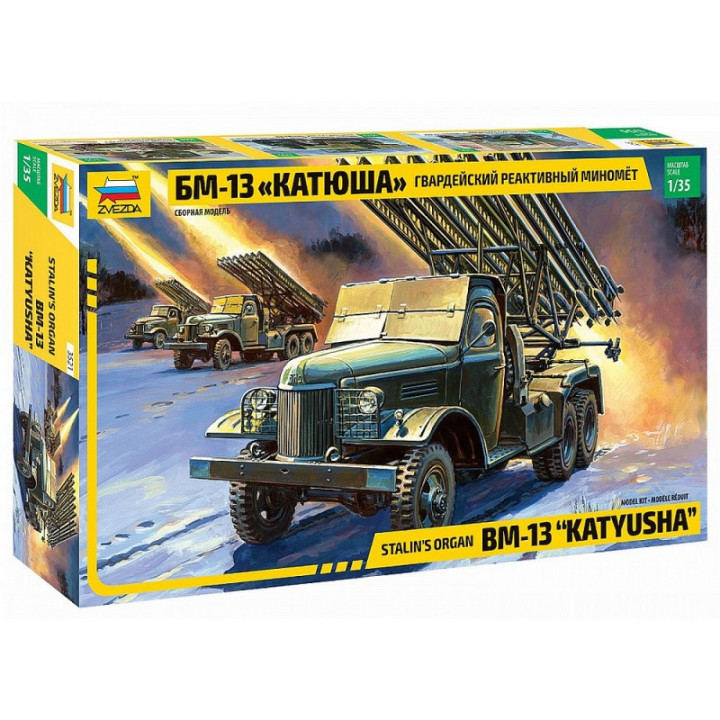 ZVEZDA 1/35 KAŤUŠA (3521)