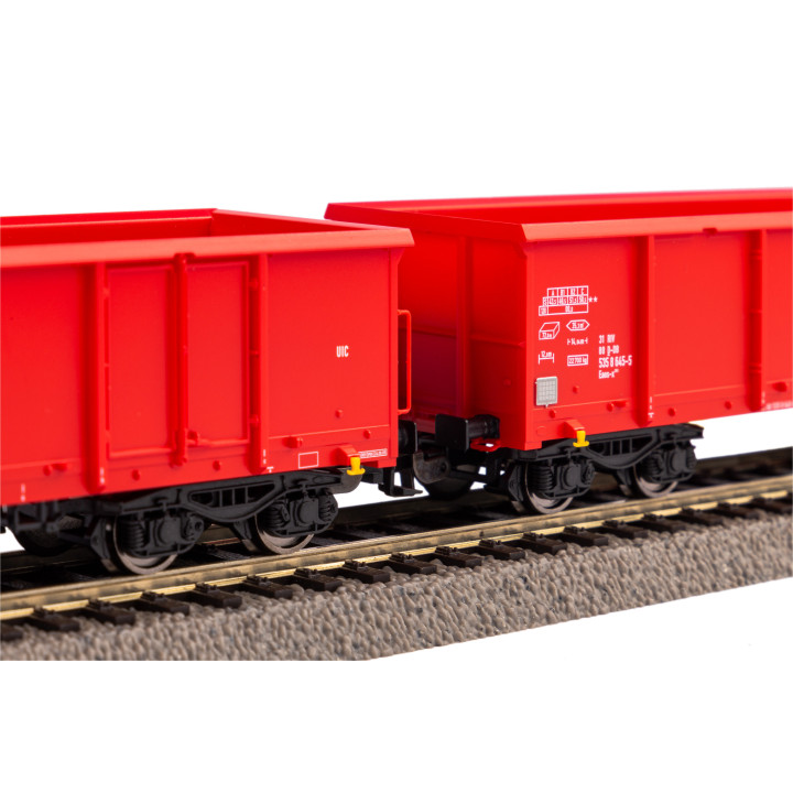 PIKO 58234 EAOS GONDOLA GOODS WAGON DB AG ep.V ( 2 pieces )