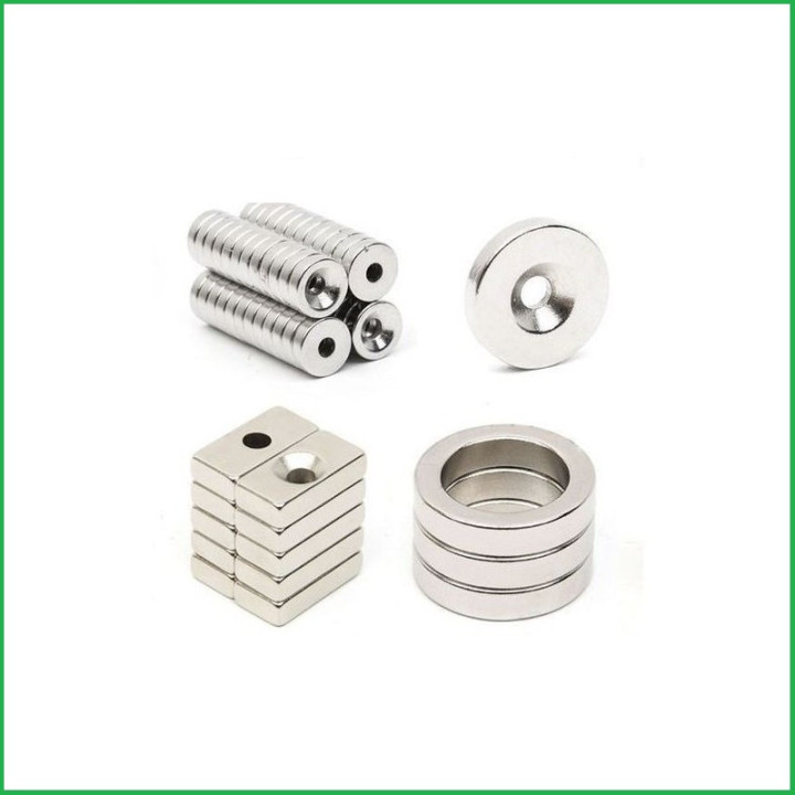 NEODYMIC PIERNES MAGNES 12*10 mm / 5 mm hole ( 62 )