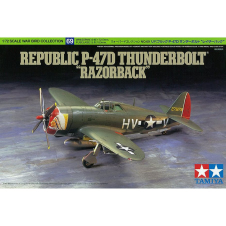 TAMIYA 1/72 REPUBLIC P-47D THUNDERBOLT   "Razorback" (60769)
