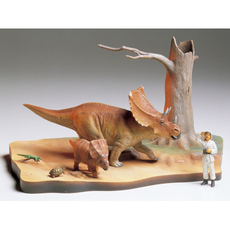 TAMIYA 1/35 CHASMOSAURUS DIORAMA SET     (60101)