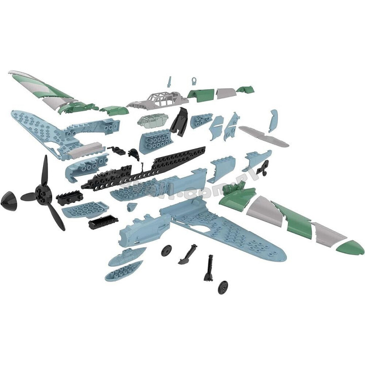 REVELL 1/32 MESSERSCHMITT Bf 109 G6      Easy-Click System (03653)