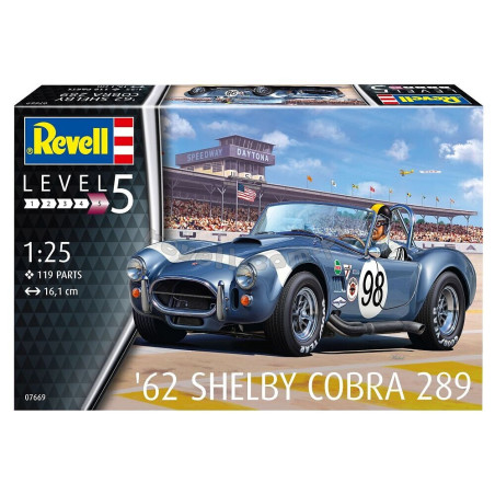 REVELL 1/24 SHELBY COBRA 289 "62 MODEL   GIFT SET (67669)