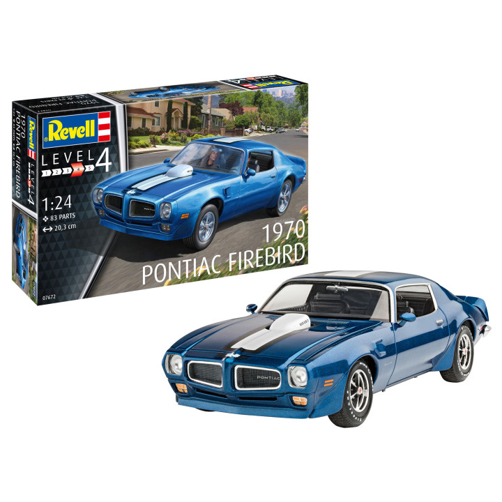 REVELL 1/24 PONTIAC FIREBIRD "1970 SET (67672)