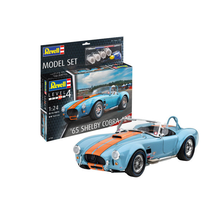 REVELL 1/24 SHELBY COBRA 427 `65 MODEL   SET (67708)