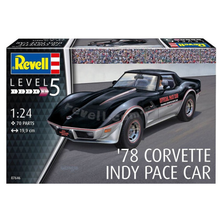 REVELL 1/24 CORVETTE INDY PACE CAR "1978 SET (67646)