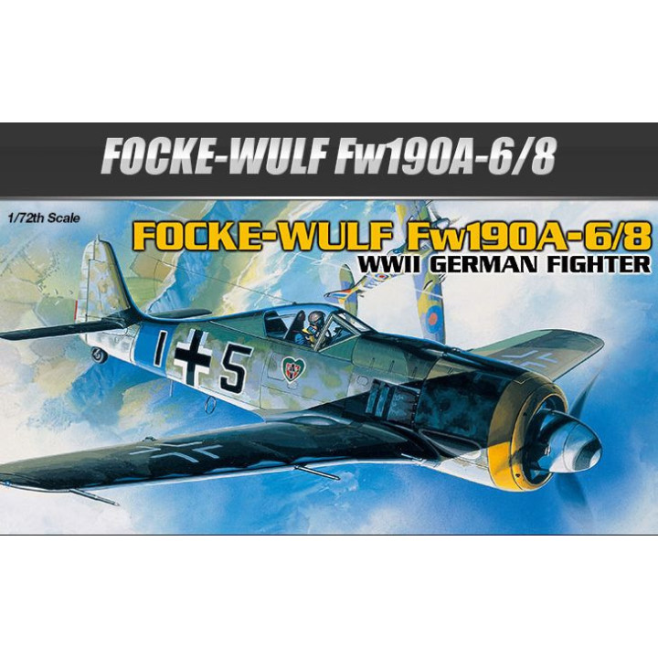 ACADEMY 1/72 FOCKE-WULF Fw               190A-6/8(12480)