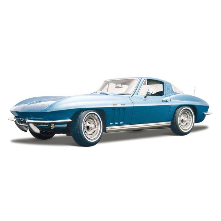 MAISTO 1/18 CHEVROLET CORVETTE "1965 blue