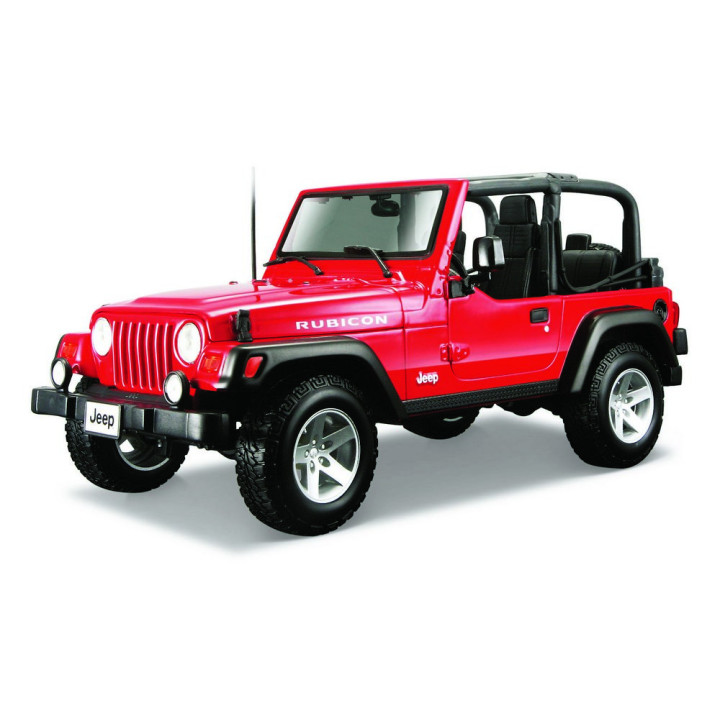 MAISTO 1/18 JEEP WRANGLER RUBICON        czerwony (31663)