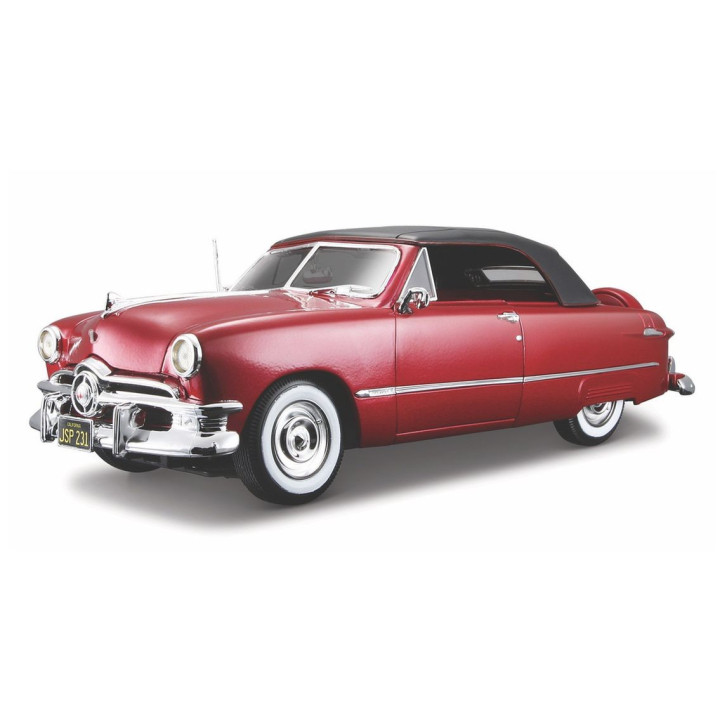 MAISTO 1/18 FORD 1950 CZERWONY