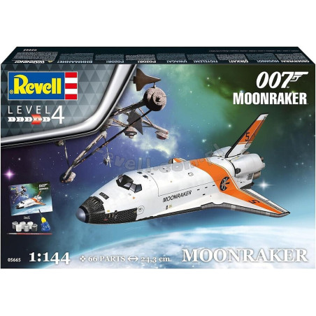 REVELL 1/144 MOONRAKER SPACE SHUTTLE     (James Bond 007) SET (05665)