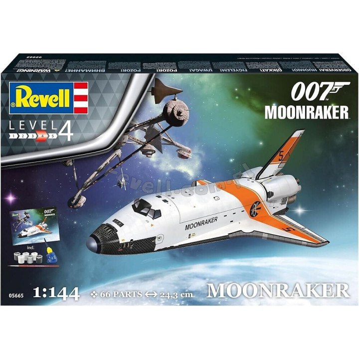 REVELL 1/144 MONAKER SPACE SHUTTLE (James Bond 007) SET (05665)