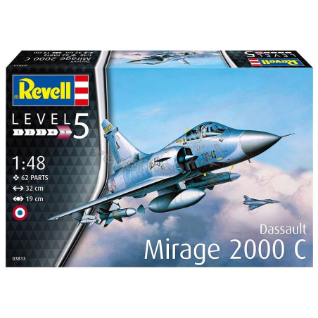 REVELL 1/48 DASSAULT MIRAGE 2000C        (03813)