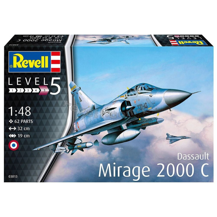 REVELL 1/48 DASSAULT MIRAGE 2000C (03813)