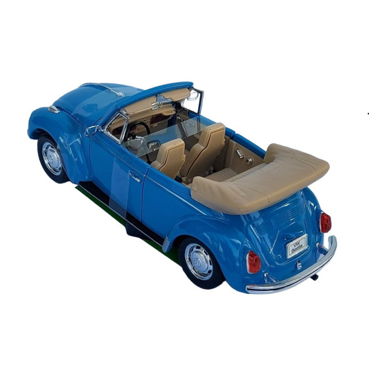 WELLY 1/24 VOLKSWAGEN BEETLE CABRIO      niebieski