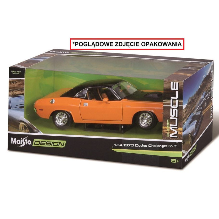 MAISTO 1/24 CHEVROLET CHEVEL 396 blue