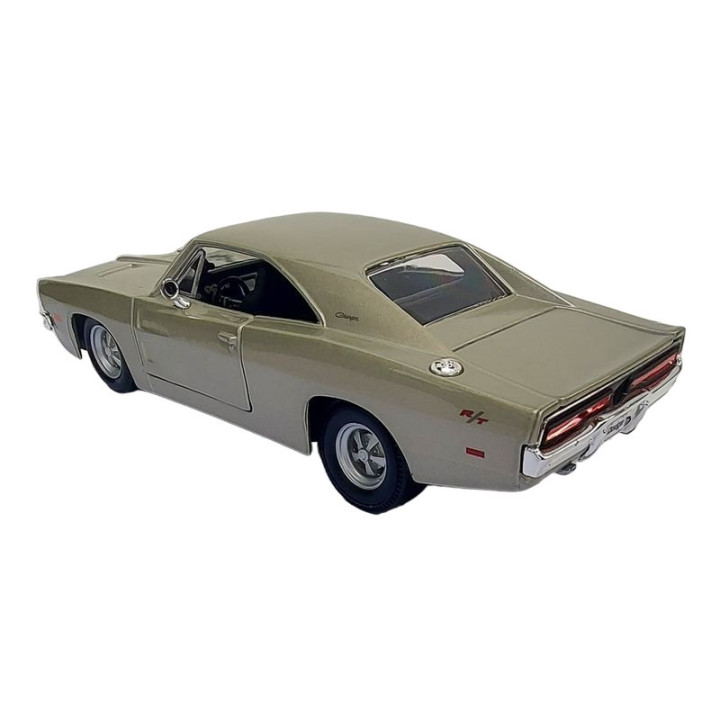 MAISTO 1/25 DODGE CHARGER R/T "1969      srebrny
