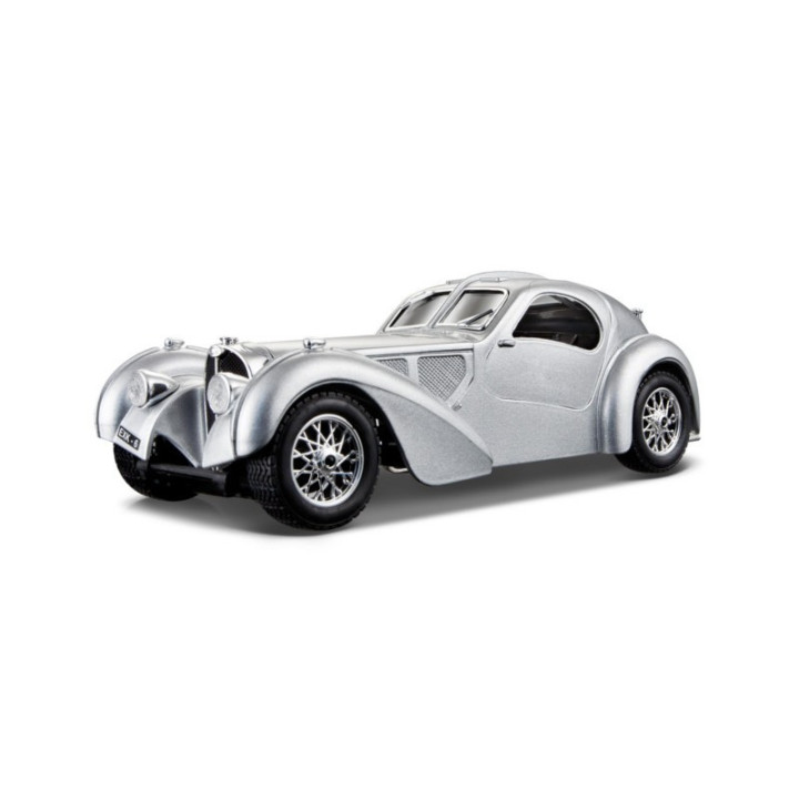 Bburago 1/24 BUGATTI ATLANTIC "1936 silver (18-22092)