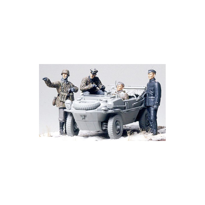 TAMIYA 1/35 NĚMECKÁ TANKOVÁ DIVIZE PRŮZKUMNÝ TÝM (35253)