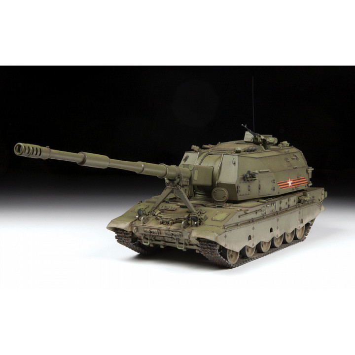 ZVEZDA 1/35 HAUBICA 152 mm - 2S35        KOALITSIYA-SV (3677)