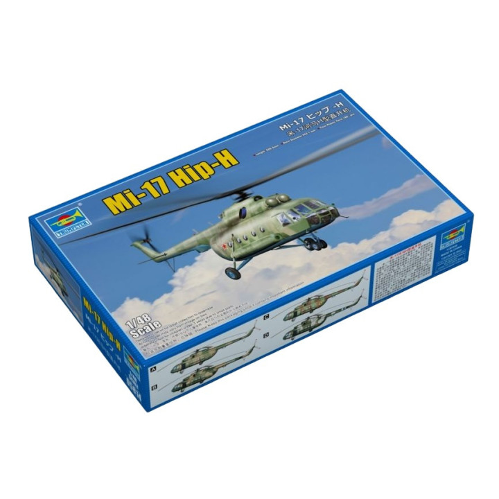 TRUMPETER 1/48 MI-17 HIP-H polskie       malowanie (05814)