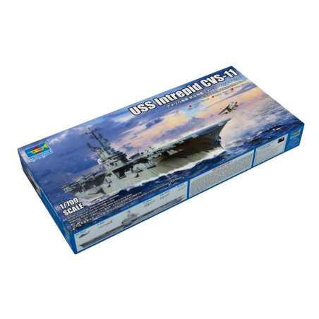 TRUMPETER 1/700 USS INTREPID CVS-11      (06743)