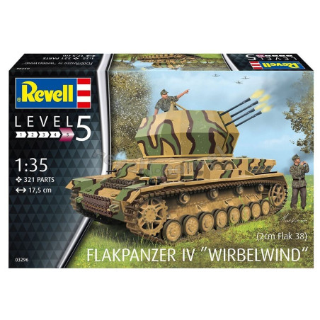 REVELL 1/35 FLAKPANZER IV WIRBELWIND     (03296)