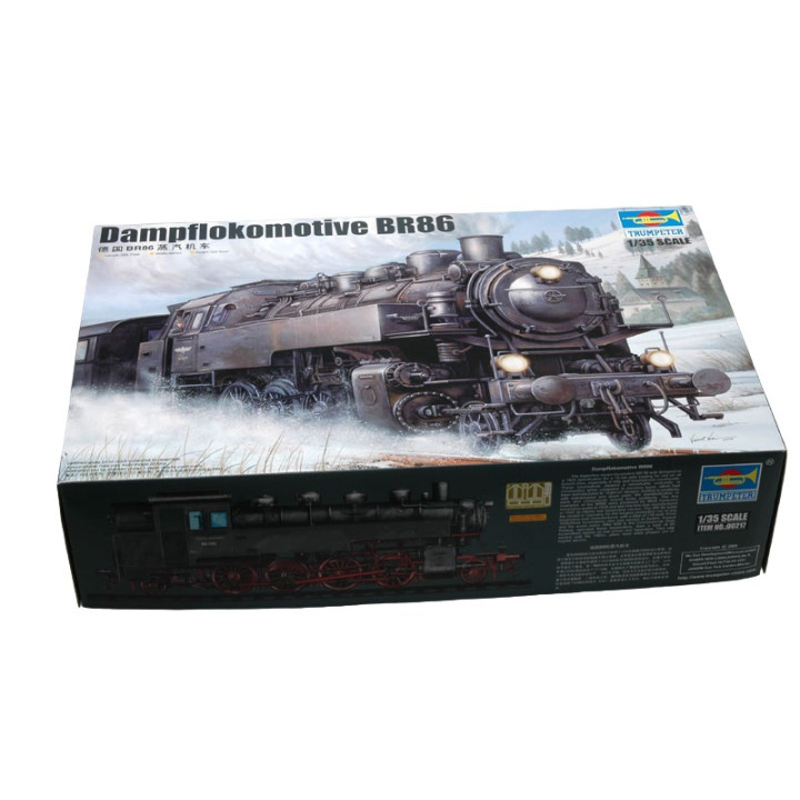 TRUMPETER 1/35 DAMPFLOKOMOTIVE BR86      (00217)