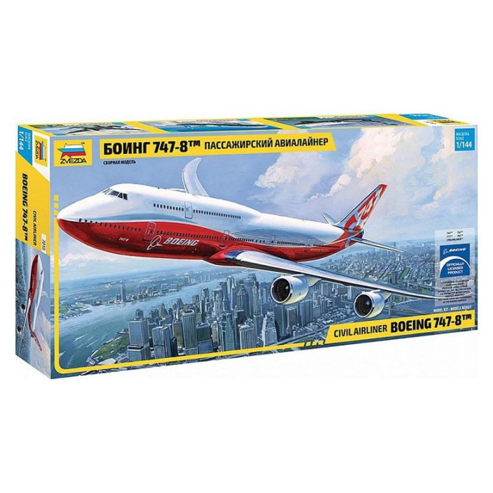 ZVEZDA 1/144 BOEING 747-8 (7010)