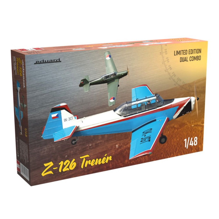 EDUARD 1/48 ZLIN Z-126 TRENER DUAL COMBO (11156)