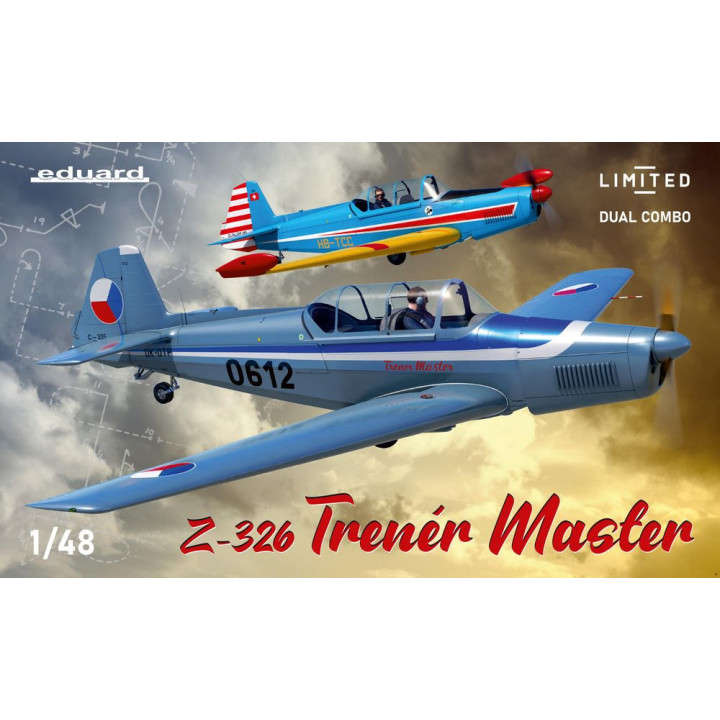 EDUARD 1/48 Z-326 TRENER MASTER DUAL     COMBO (11167) + cążki gratis