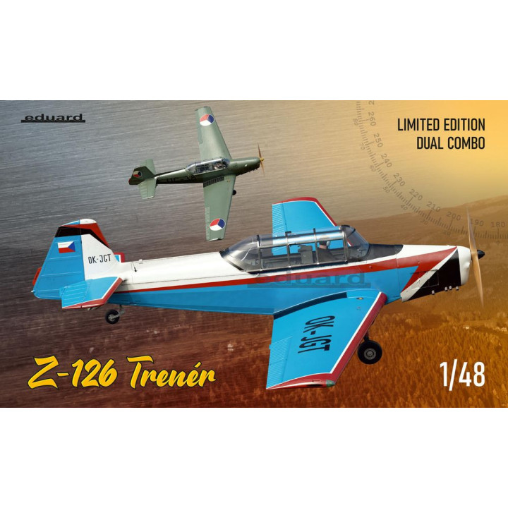 EDUARD 1/48 Z-126 TRENER DUAL COMBO      (11156) + cążki gratis