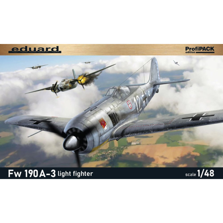EDUARD 1/48 FW 190A-3 lehká stíhačka (82141)