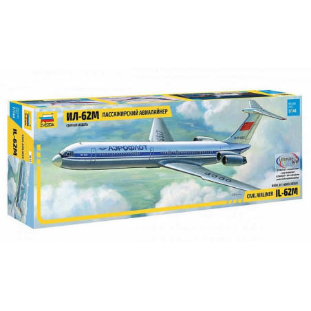 ZVEZDA 1/144 IL-62M ILYUSHIN (7013)