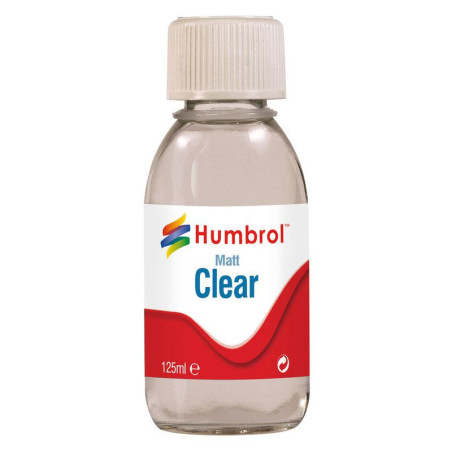 HUMBROL CLEAR MATT 125ml (AC7434)