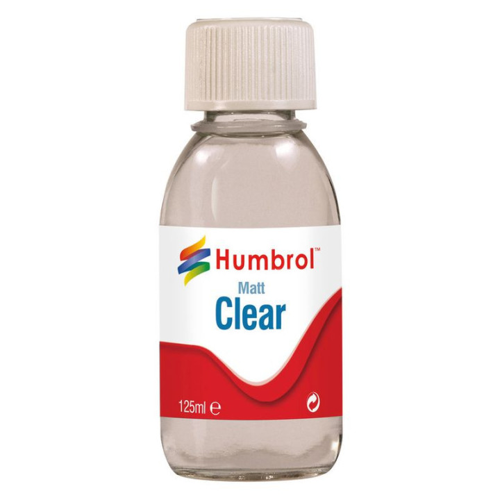 HUMBROL CLEAR MATT 125ml (AC7434)