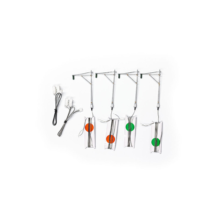 WOODLAND JP5653 H0 SYGNALIZATOR NA       MASZCIE ( 4 sztuki )