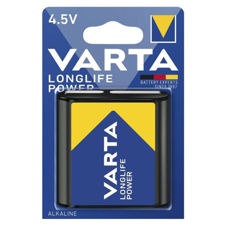 VARTA 3LR12 LONGLIFE POWER 4.5V "flat" BATTERY