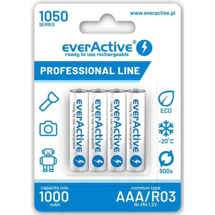 EVERACTIVE AKUMULATOR AAA 1,2V/1050 mAh  PROFESSIONAL ( 1 sztuka )