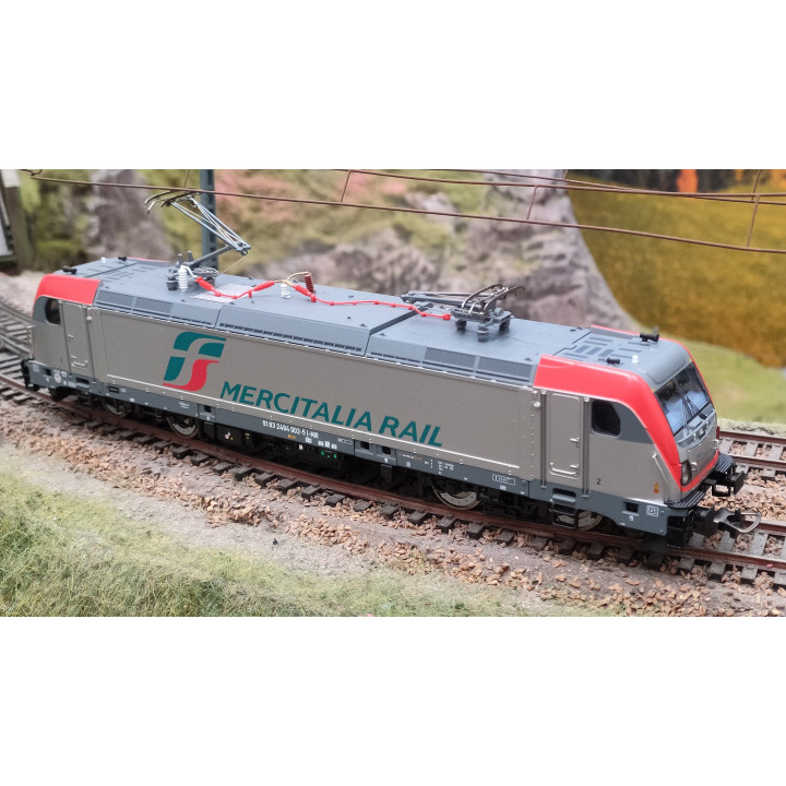 PIKO 51591 LOKOMOTYWA ELEKTRYCZNA E.494  MERCITALIA + PluX22 ep.VI / z dźwiękiem