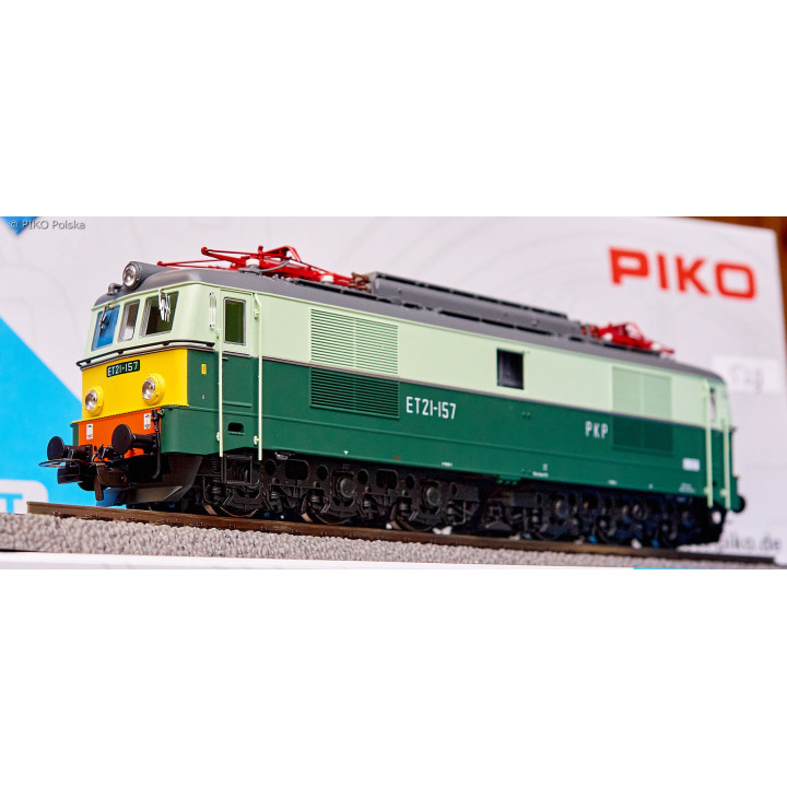 PIKO 51600 LOKOMOTYWA ELEKTRYCZNA ET21   + DSS PluX22  PKP ep.V