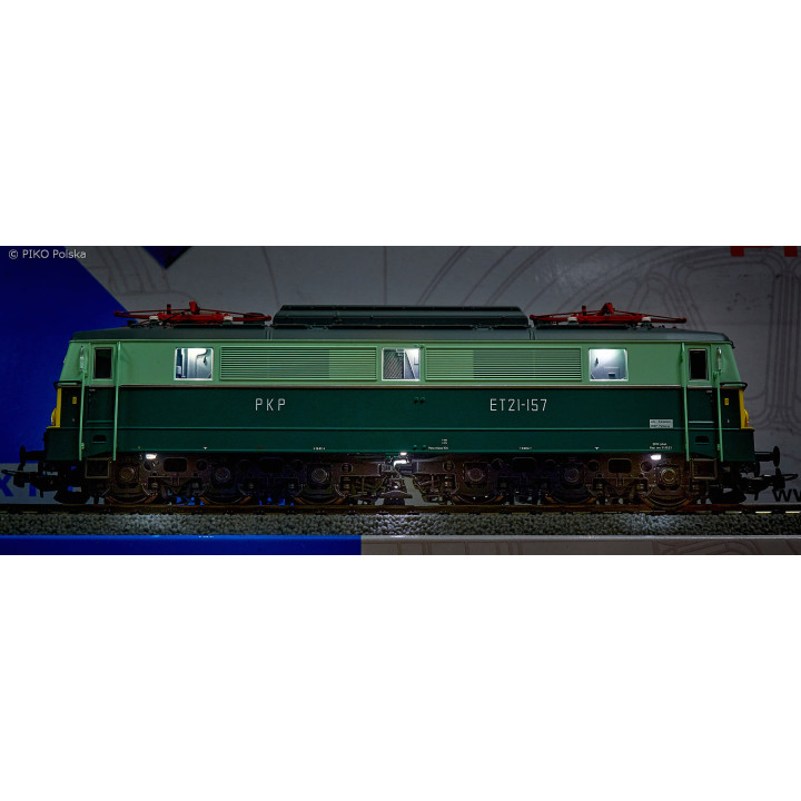 PIKO 51600 LOKOMOTYWA ELEKTRYCZNA ET21   + DSS PluX22  PKP ep.V