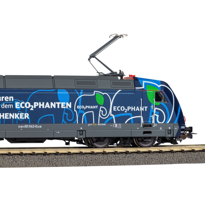 PIKO 51113 LOKOMOTYWA ELEKTRYCZNA BR 101 "ECOPHANT" DB AG EP. VI