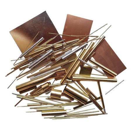 K&S ZESTAW RUREK - aluminiowe, mosiężne, miedziane (54707)