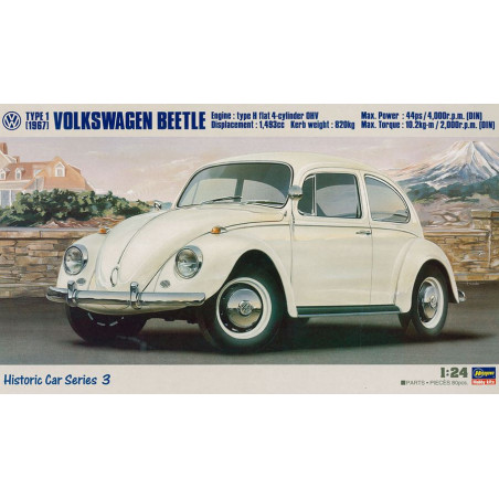 HASEGAWA 1/24 VOLKSWAGEN BEETLE 1967     (HAHC03)